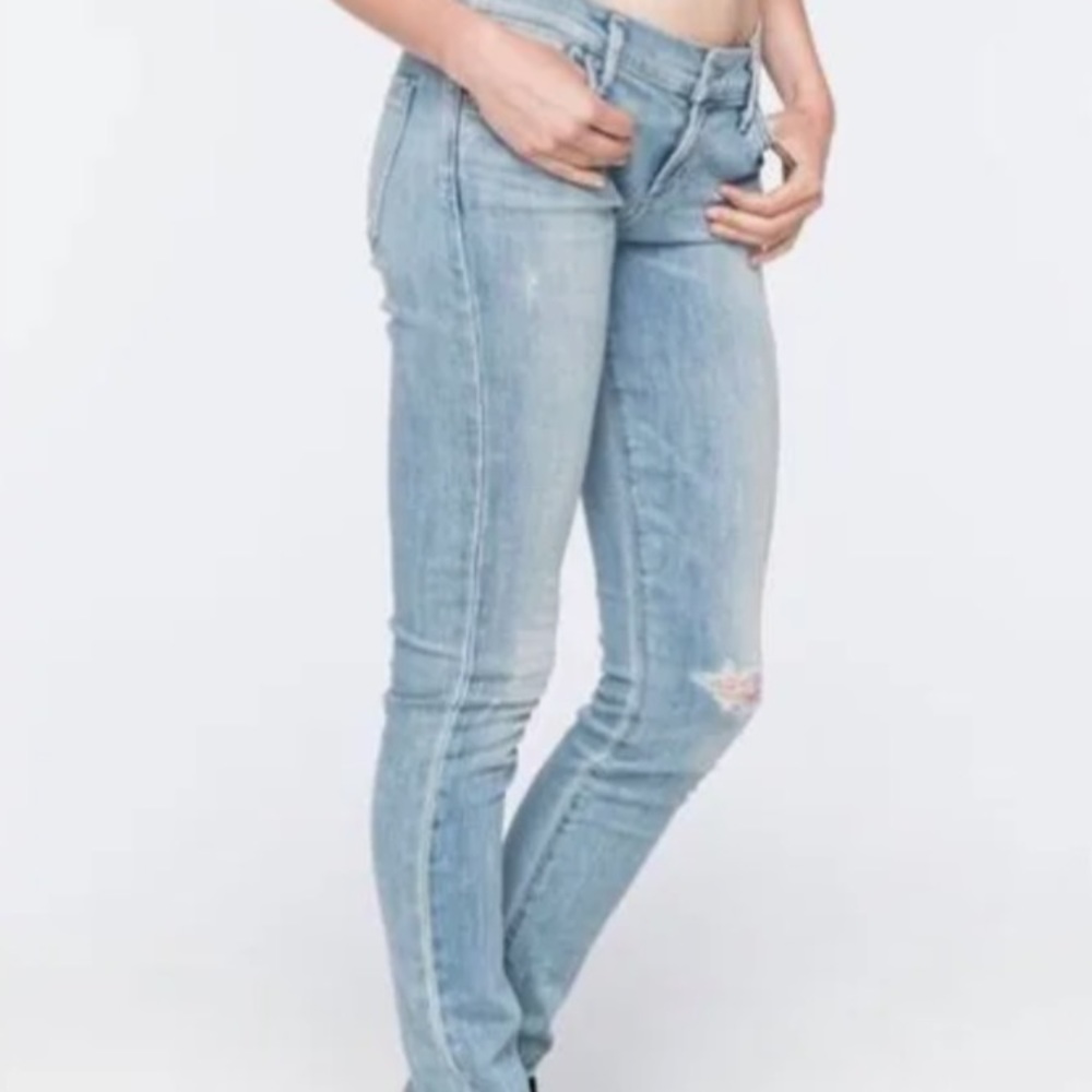 A. Gold E.  | Jeans | Collette distressed skinny stretch jeans | Women 25